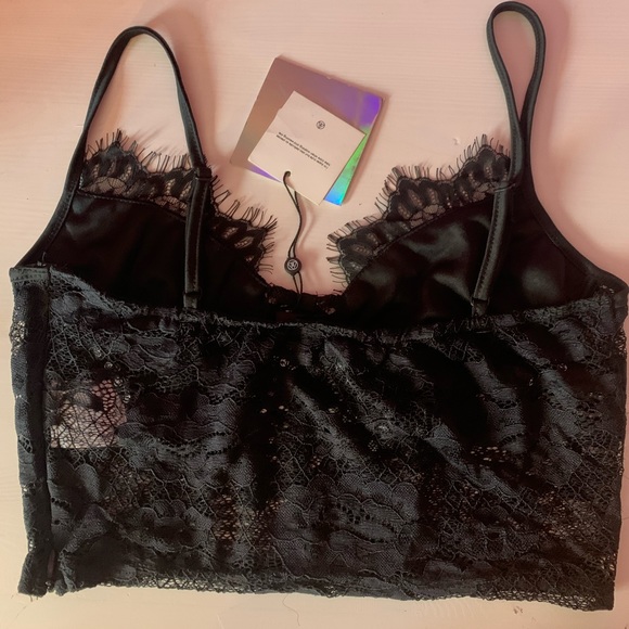 NWT!! Misguided Black Lace Bralette - Picture 2 of 7